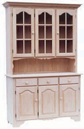 3 Door Hutch & Buffet