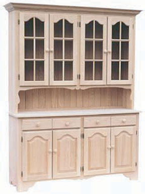 4 Door Hutch & Buffet