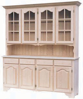 4 Door Hutch & Buffet