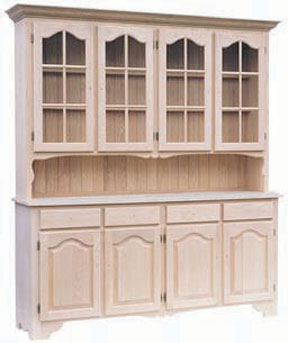 4 Door Hutch & Buffet