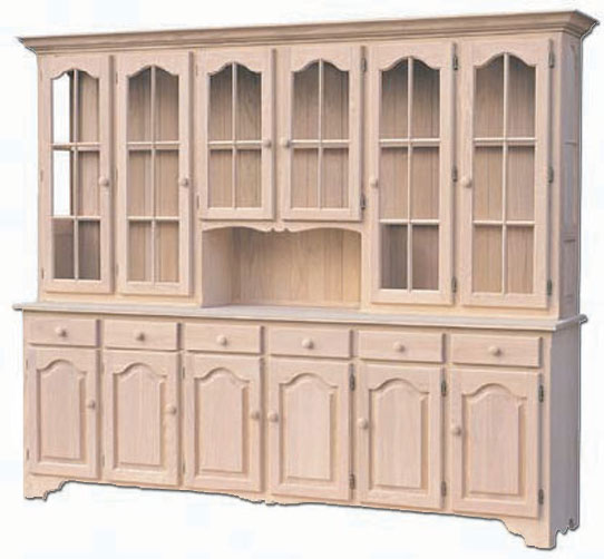 6 Door Hutch & Buffet