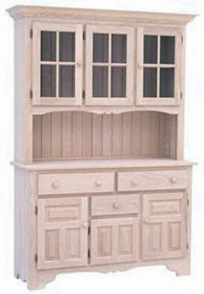 3 Door Hutch & Buffet