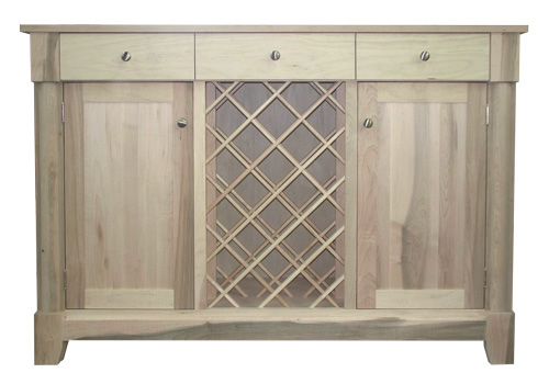 Buffet with Wine Rack