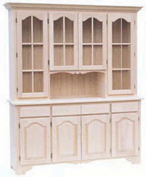 4 Door Hutch & Buffet