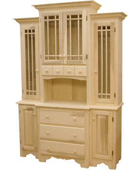 4-Door Hutch & Buffet