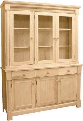 3 Door Hutch & Buffet