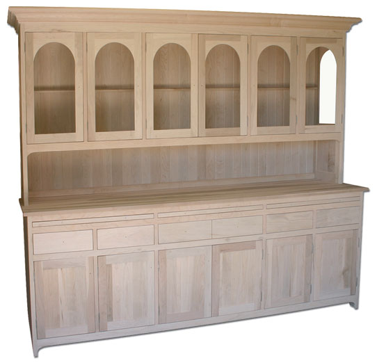 6-Door Hutch & Buffet