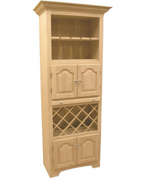 Wine Server with 4 Doors